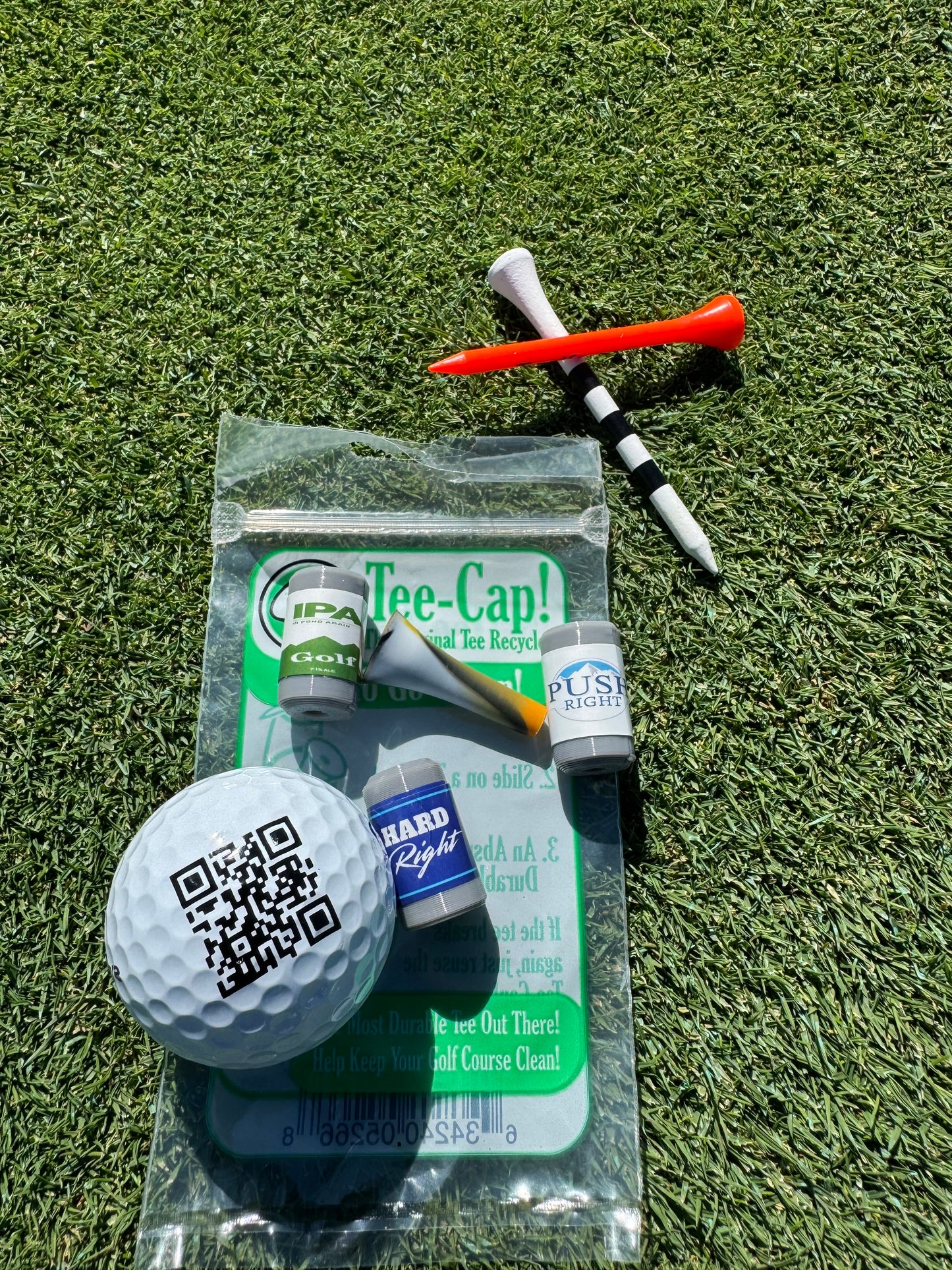 Tee-Caps set the height consistently every time. You can also make those broken tees reusable again.