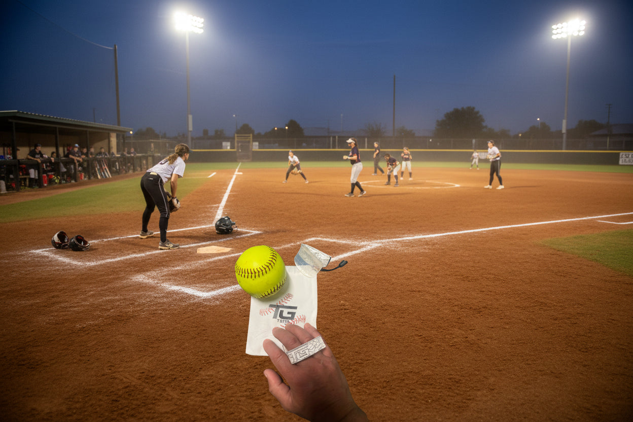 Baseball/Softball T-Grip™ “2 pack” Puts the bat in the proper position for all ages and abilities.