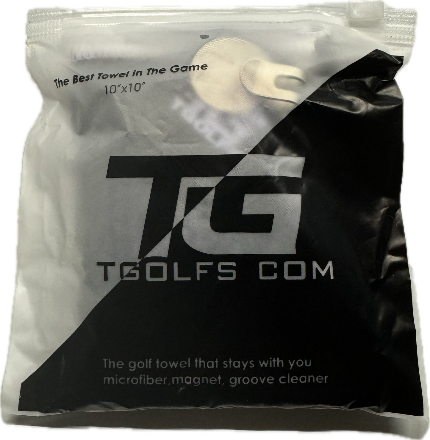 T-Owel  - Soft green side towel with groove cleaner and magnetic clip