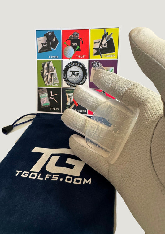 T-Grip™ BENEFITS include: Club alignment in the hand, grip pressure, and club face control