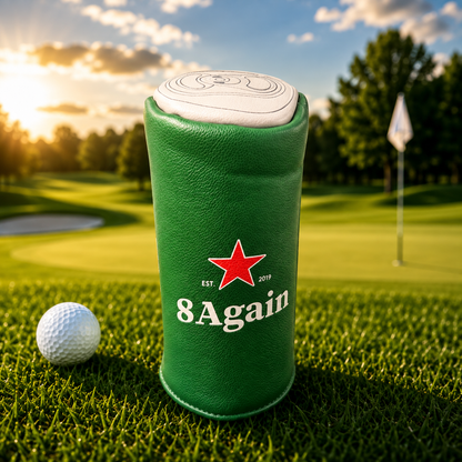 3, 5, or 7 Wood Beer Can Head Covers.