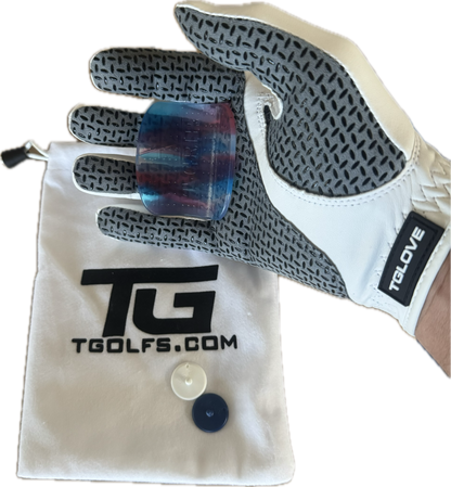 T-Grip™ BENEFITS include: Club alignment in the hand, grip pressure, and club face control