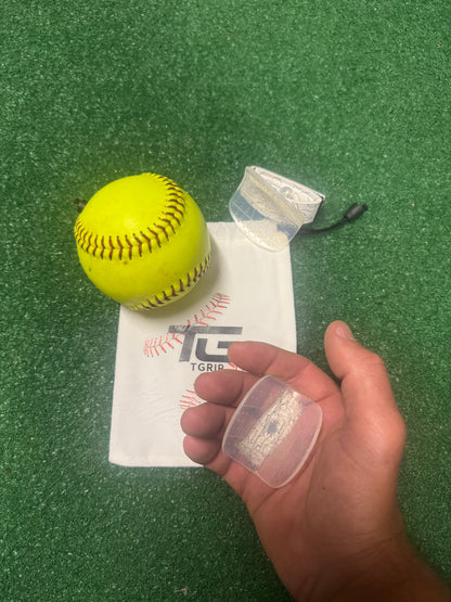 T-Grip™ “2 pack” Softball Puts the bat in the proper position for batters of all ages and abilities.