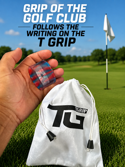 T-Grip™ Golf Version improving alignment, grip pressure, and clubface control for more consistent, confident shots.
