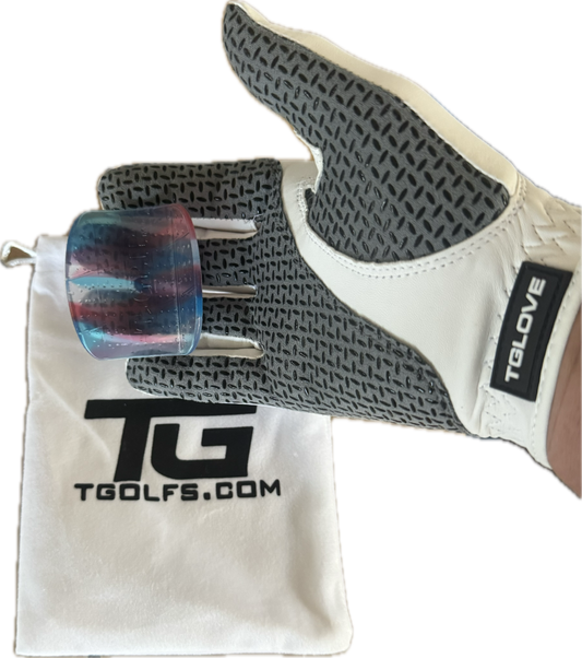 T-Grip™ BENEFITS include: Club alignment in the hand, grip pressure, and club face control