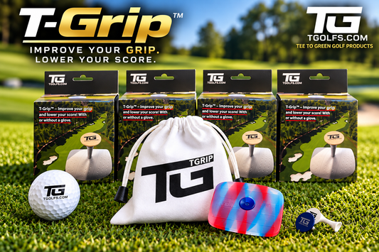 T-Grip™ Golf Version improving alignment, grip pressure, and clubface control for more consistent, confident shots.
