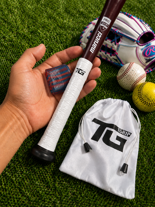 T-Grip™ Baseball/Softball Version puts the bat in the correct position every swing—improving grip, control, and confidence so you make more solid contact.