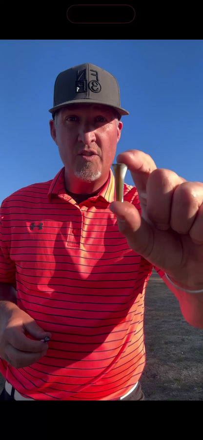 Tee-Caps set the height consistently every time. You can also make those broken tees reusable again.