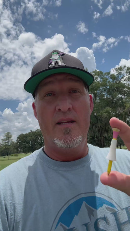 Tee-Caps set the height consistently every time. You can also make those broken tees reusable again.