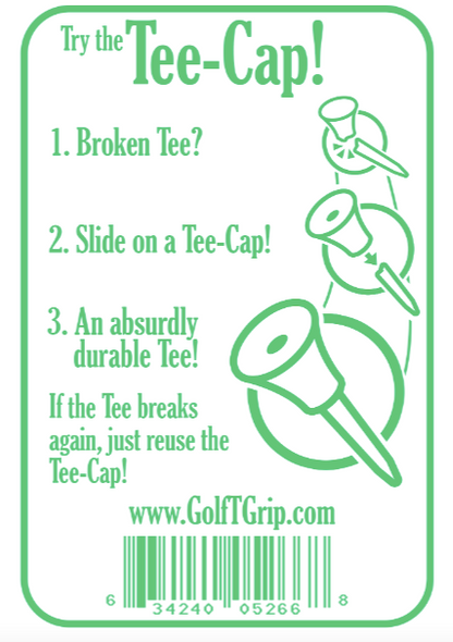 Tee-Caps make those broken tees reusable again. – T-Golfs